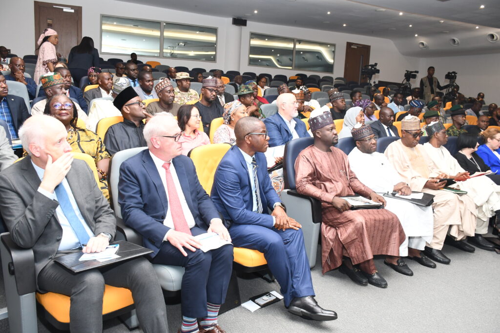 A Cross Section of High Level Dignitaries at the launch of SD3R Project in Abuja